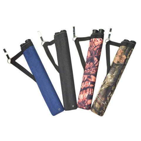 New 1 pc Arrow Bag 43X7.4 cm Oxford Cloth Arrow Quiver 2 Point Single Shoulder for Bow and Arrow Archery Hunting Shooting